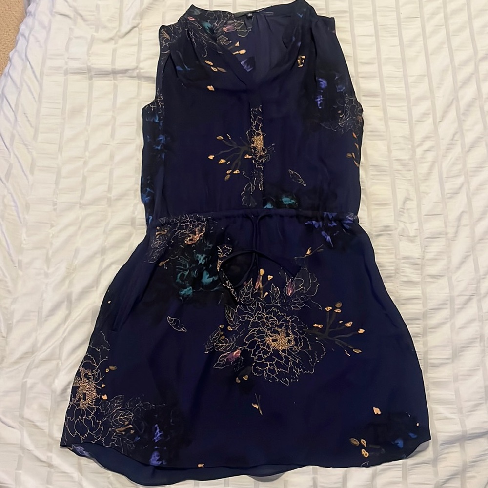 Babaton Midnight Blue Floral Romper